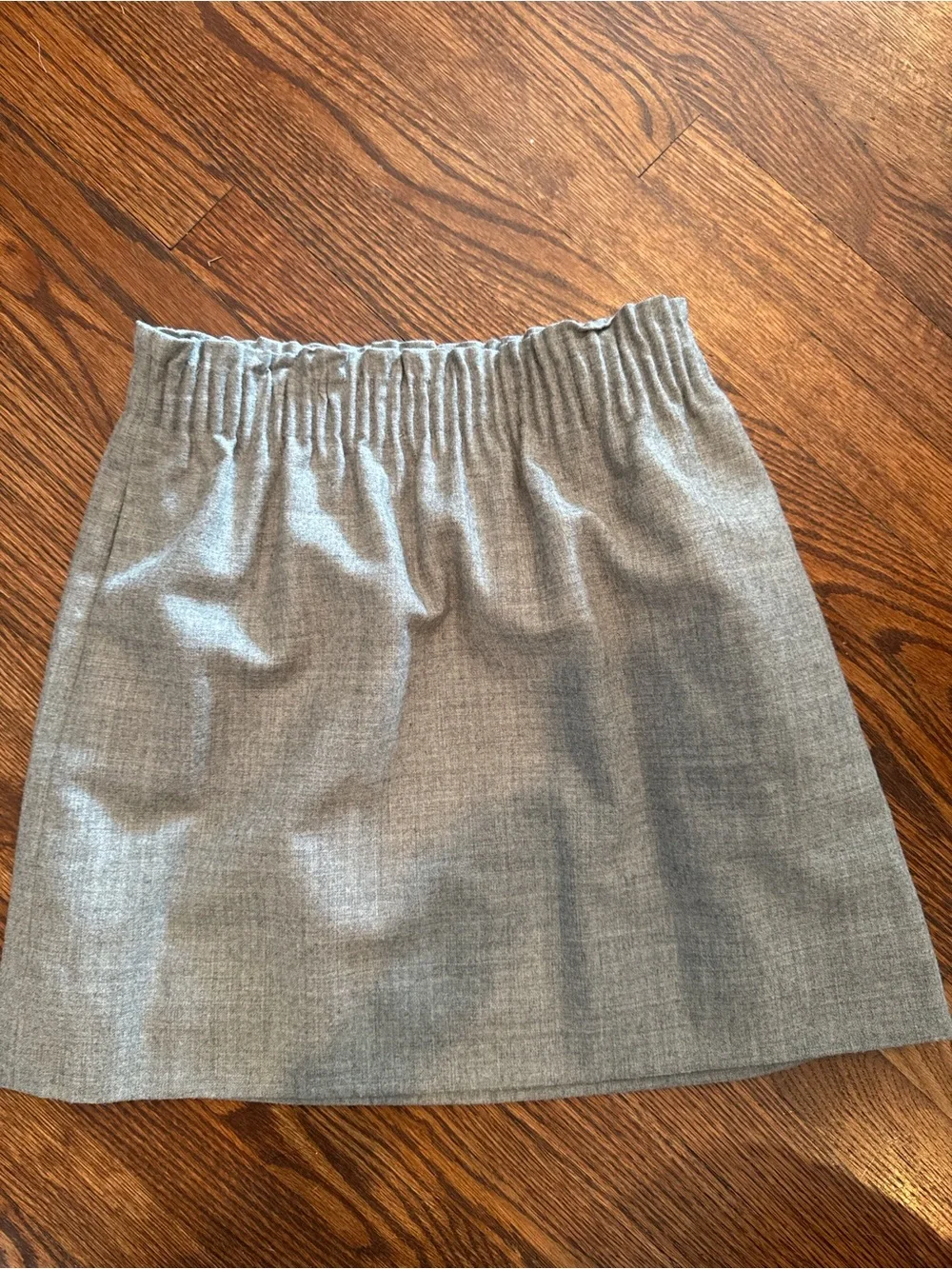 J Crew size 2 Classic Gray Elastic-Waist Women’s Skirt